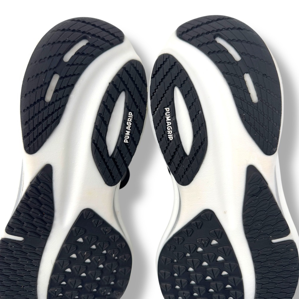 PUMA Magnify Nitro 2 Black Silver Men's Running Shoes Size 8 - Picture 7 of 9